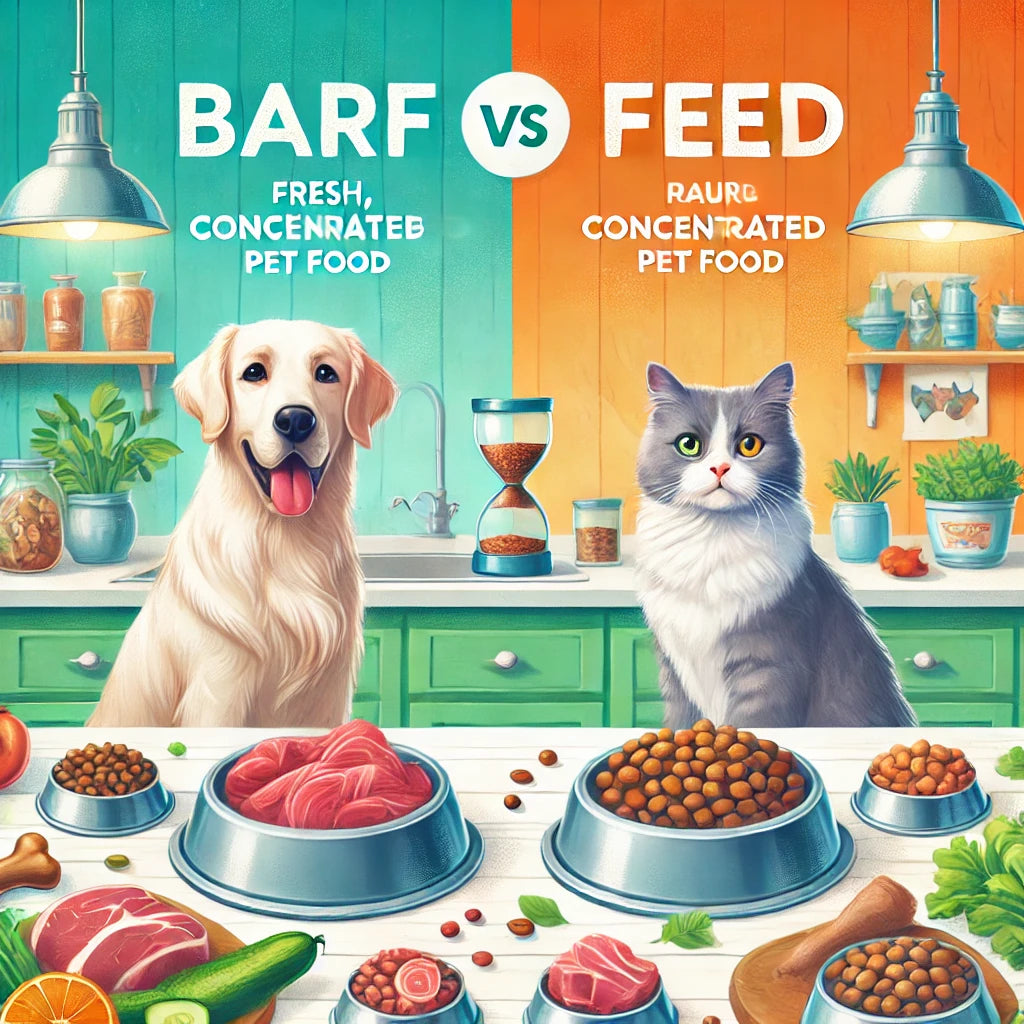 ¿Qué Comida es Mejor para tu Mascota: BARF vs. Concentrado? ¡Descúbrelo Aquí!